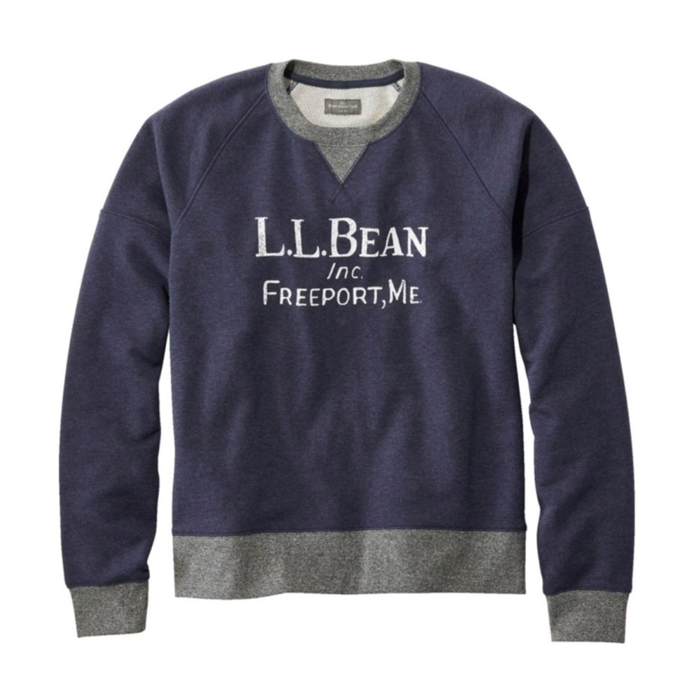 L.L. Bean Men’s Small Signature Heritage Sweatshirt, Crewneck